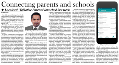 Connecting Parents & Schools